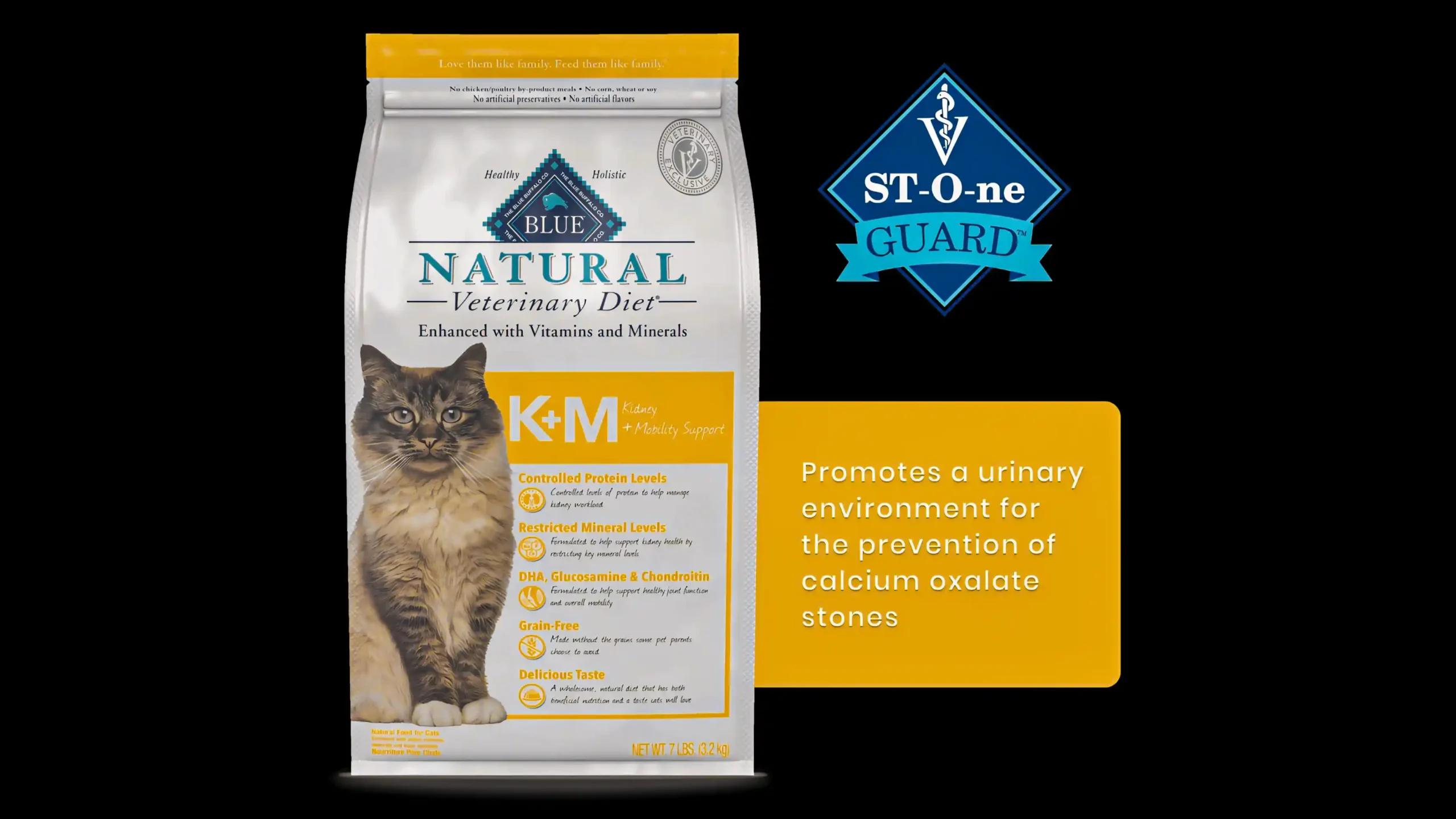 Blue Buffalo Natural Veterinary Diet Kidney + Mobility Support Cat Food