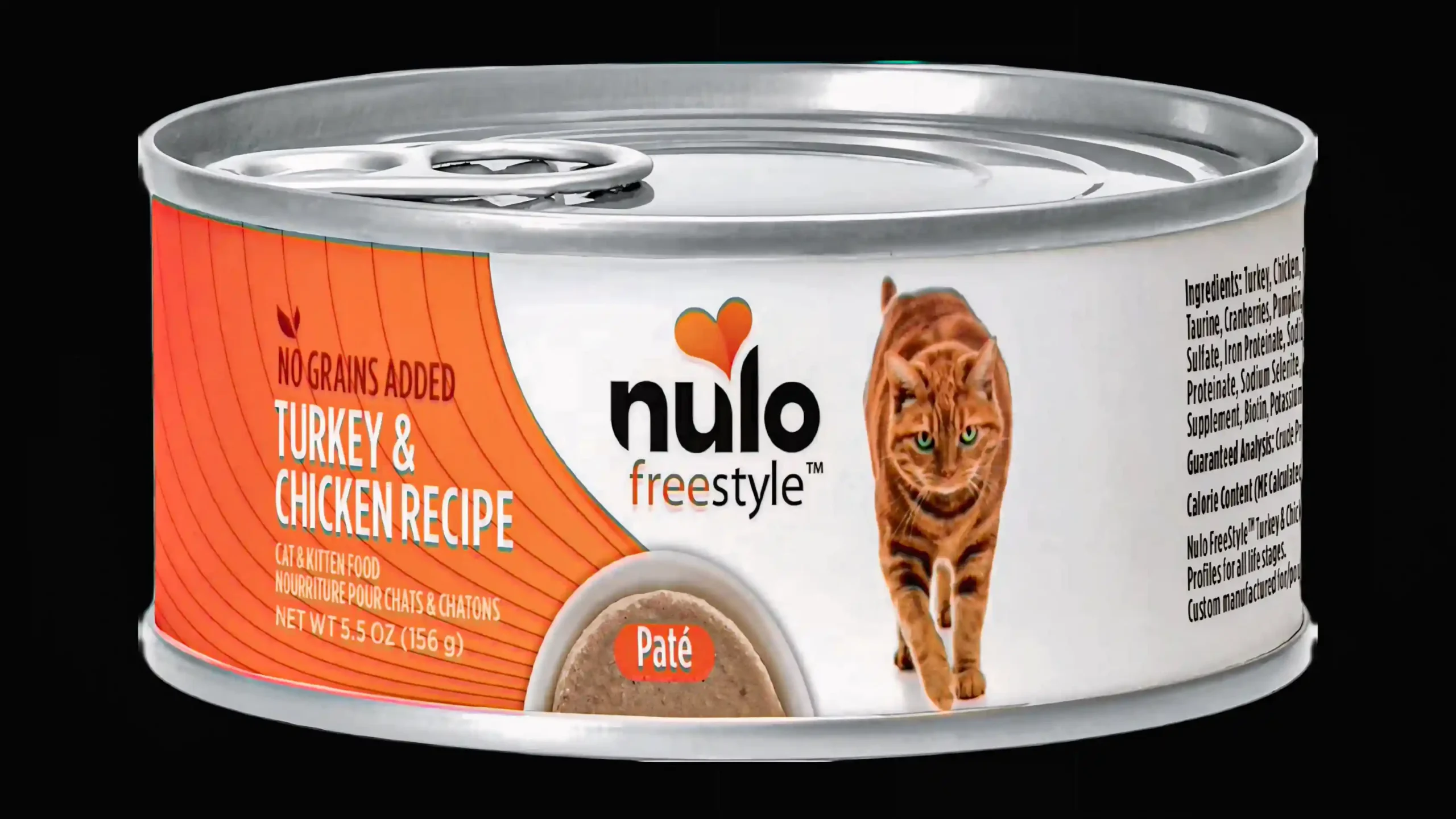Nulo Freestyle Turkey & Chicken Recipe Grain-Free Canned Cat Food