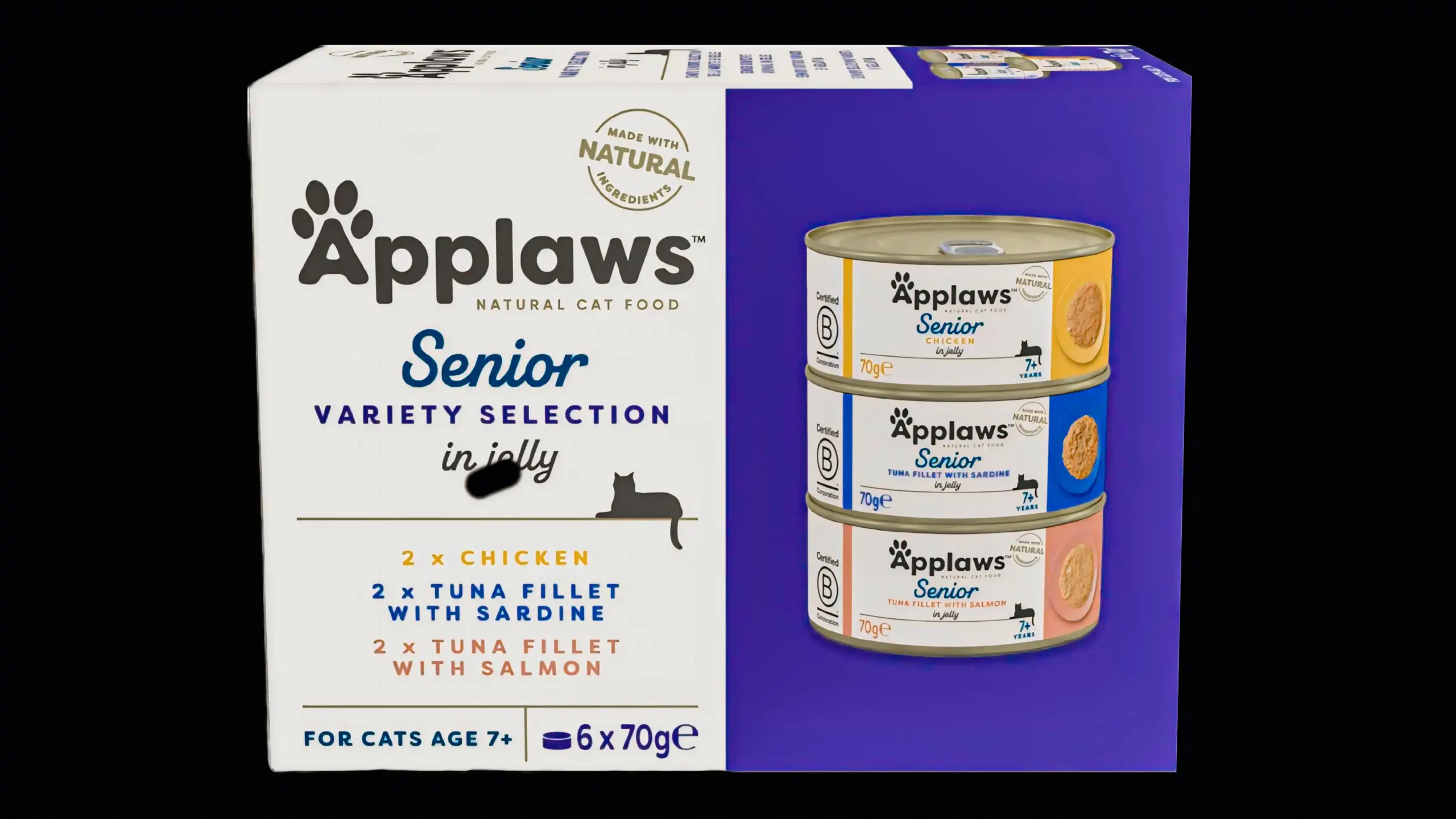 Applaws Senior Wet Cat Food for Mature Cats Applaws Senior Wet Cat Food for Mature Cats