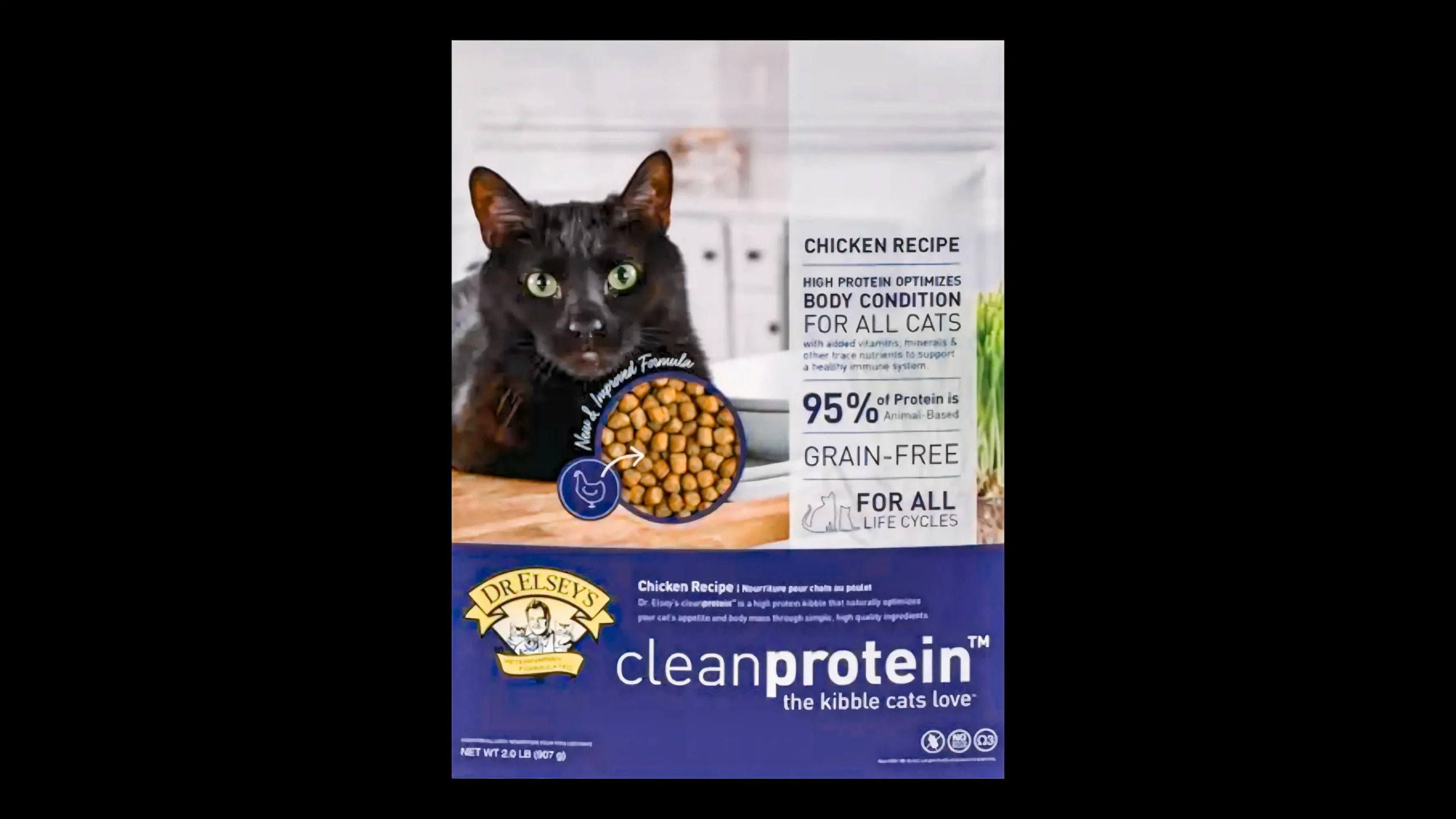 Dr. Elsey’s Cleanprotein Grain-Free High Protein, Low Carb Dry Cat Food Dr. Elsey’s Cleanprotein Grain-Free High Protein, Low Carb Dry Cat Food UK