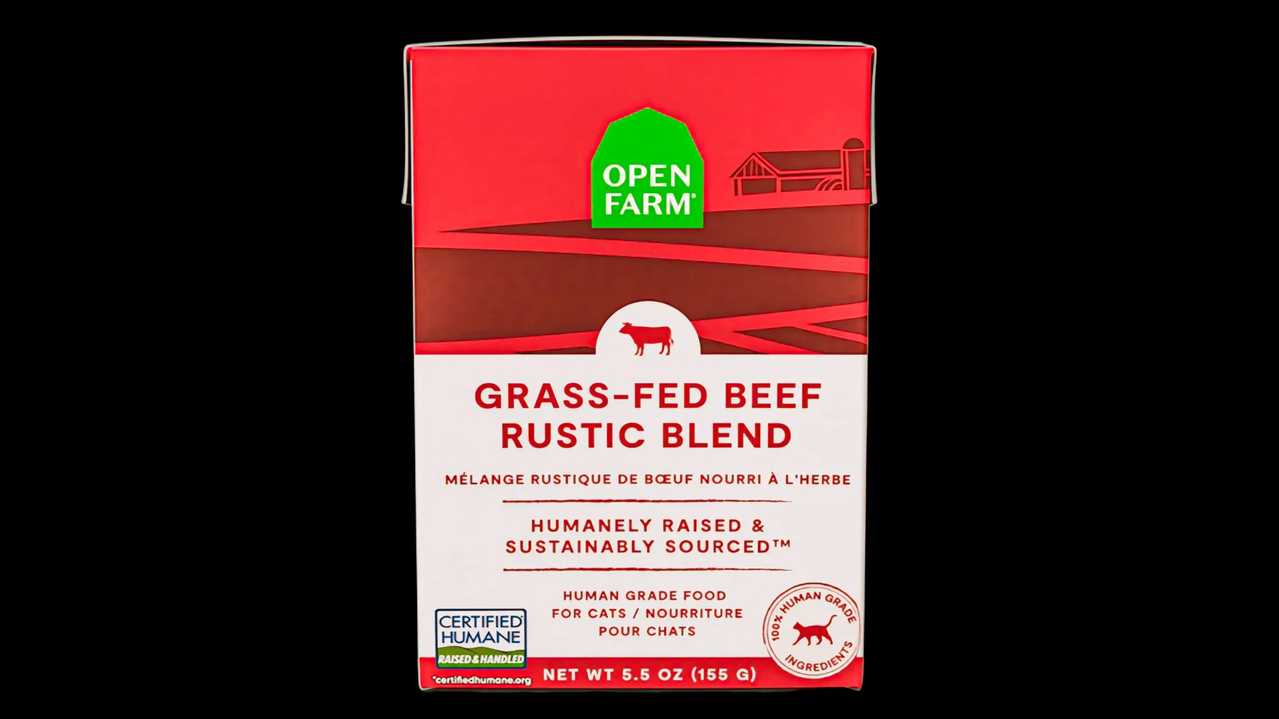 Grass-Fed Beef Rustic Blend Wet Cat Food Grass-Fed Beef Rustic Blend Wet Cat Food