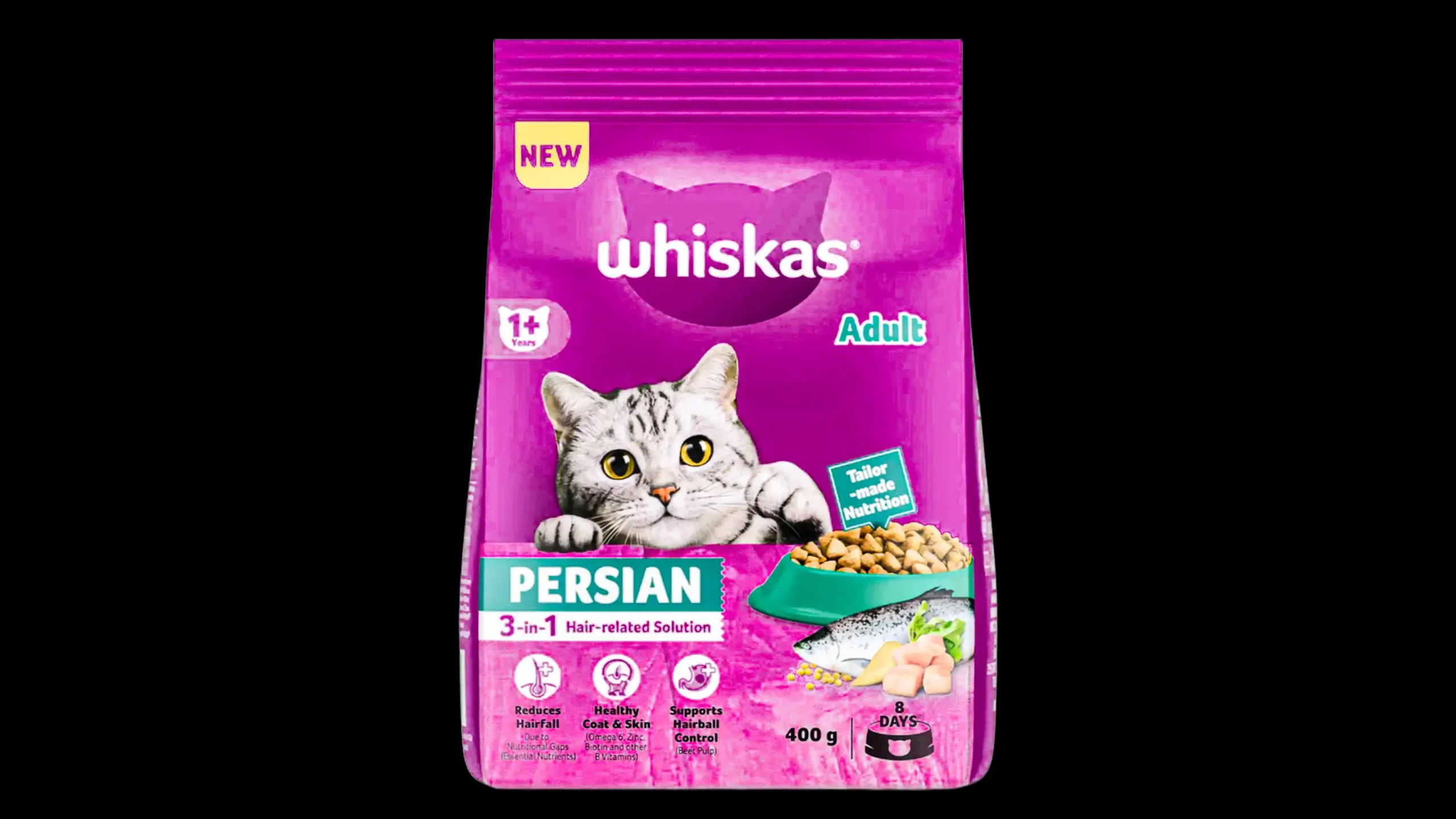 Whiskas Persian (1+ Years) Adult Dry Cat Food Whiskas Persian (1+ Years) Adult Dry Cat Food UK